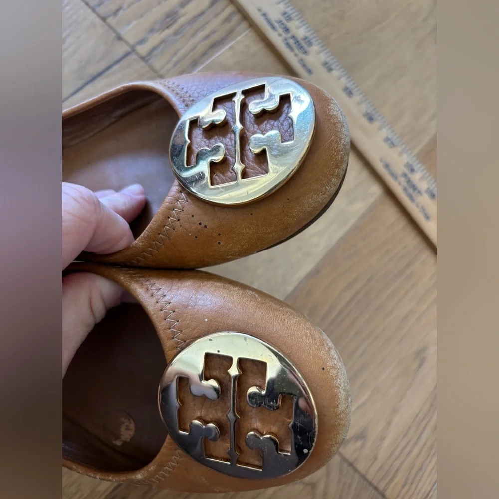 Tory Burch leather ballet flats 7.5